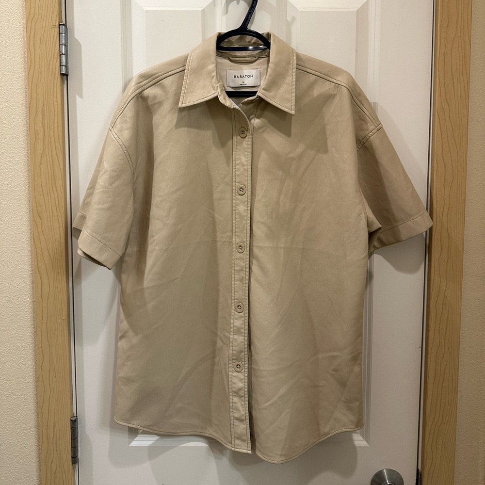 Aritzia Babaton Frances Button-Up Shirt
